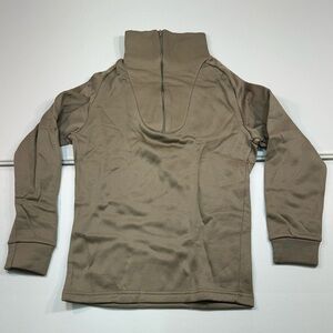 US Military ECWCS Undershirt Thermal Cold Weather 1/4 Zip Pullover XS NEW